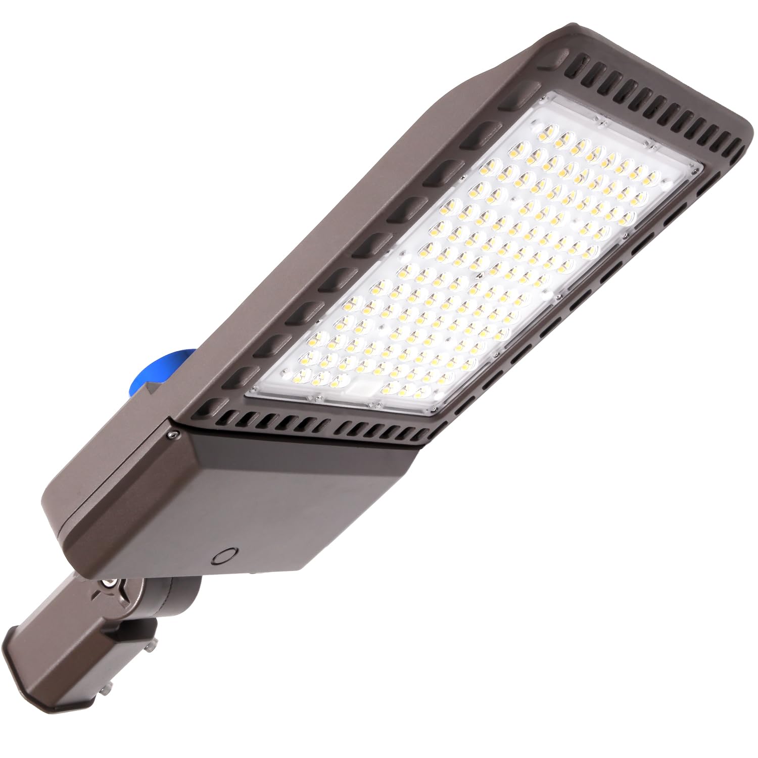 Condition photo showing New/Like New for 300w parking lot light, 45000lm 5000k dusk to dawn security light | ip65 waterproof, adjustable pole mount, 100-277v commercial led shoebox light for warehouse, street, driveway