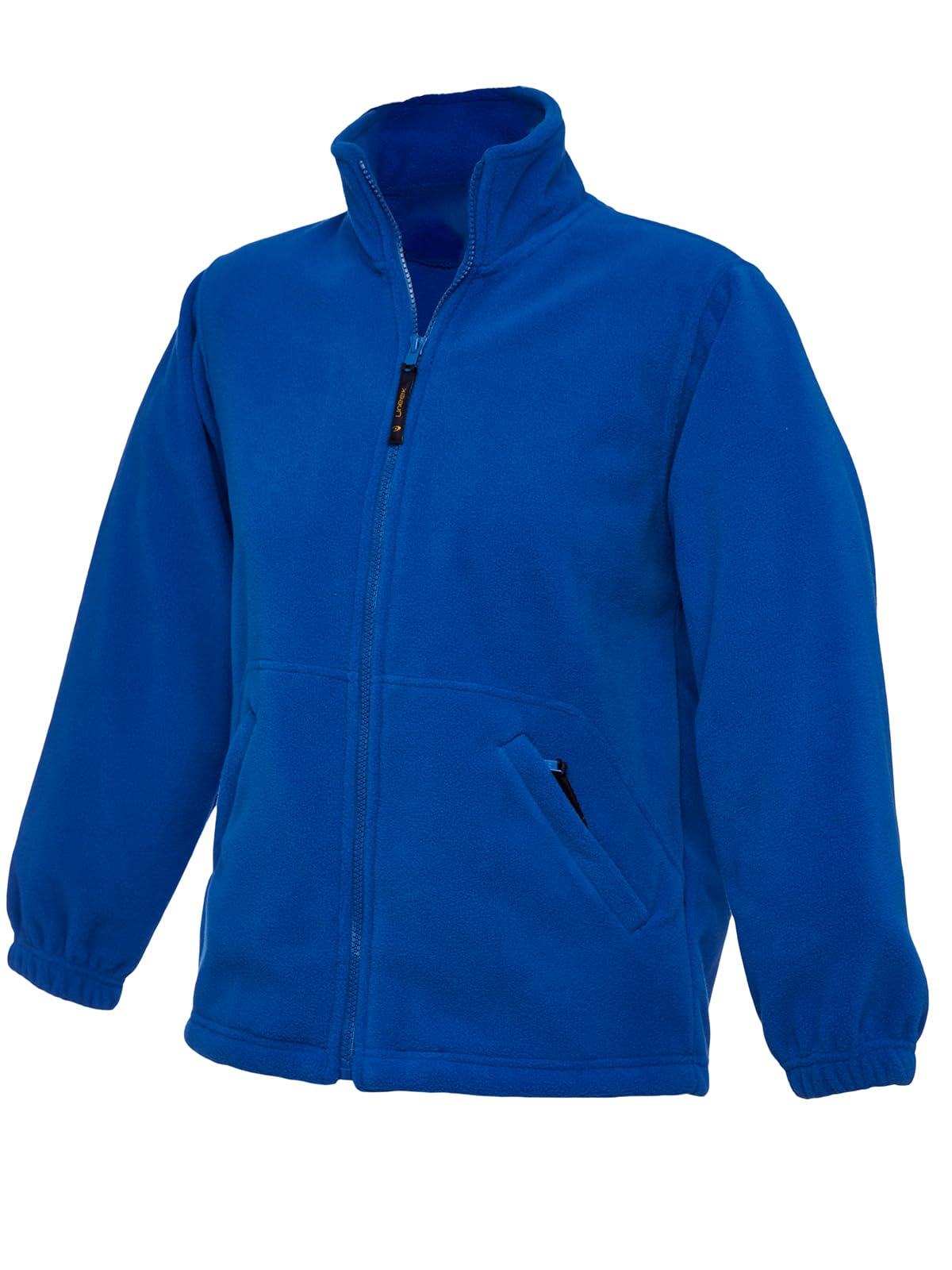 COOZO Unisex Childrens Classic Full Zip Fleece Jacket - Royal - 9-10 Years