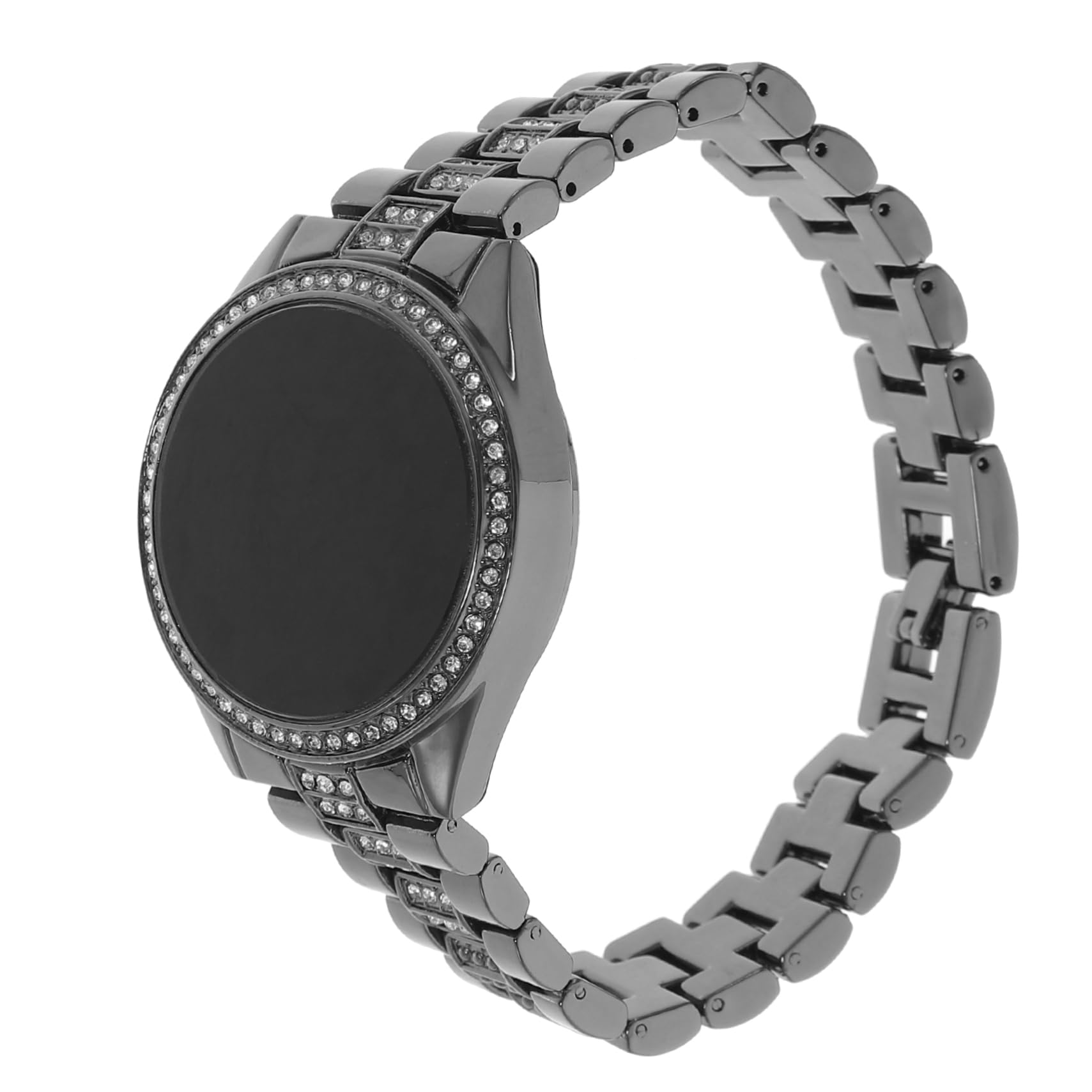 3stücke Damen Led Armbanduhr Mit Strass Elegante Und Strapazierfähige Modische Uhr Für Frauen Für Jeden Anlass Komfortabel Und Stilvoll Als