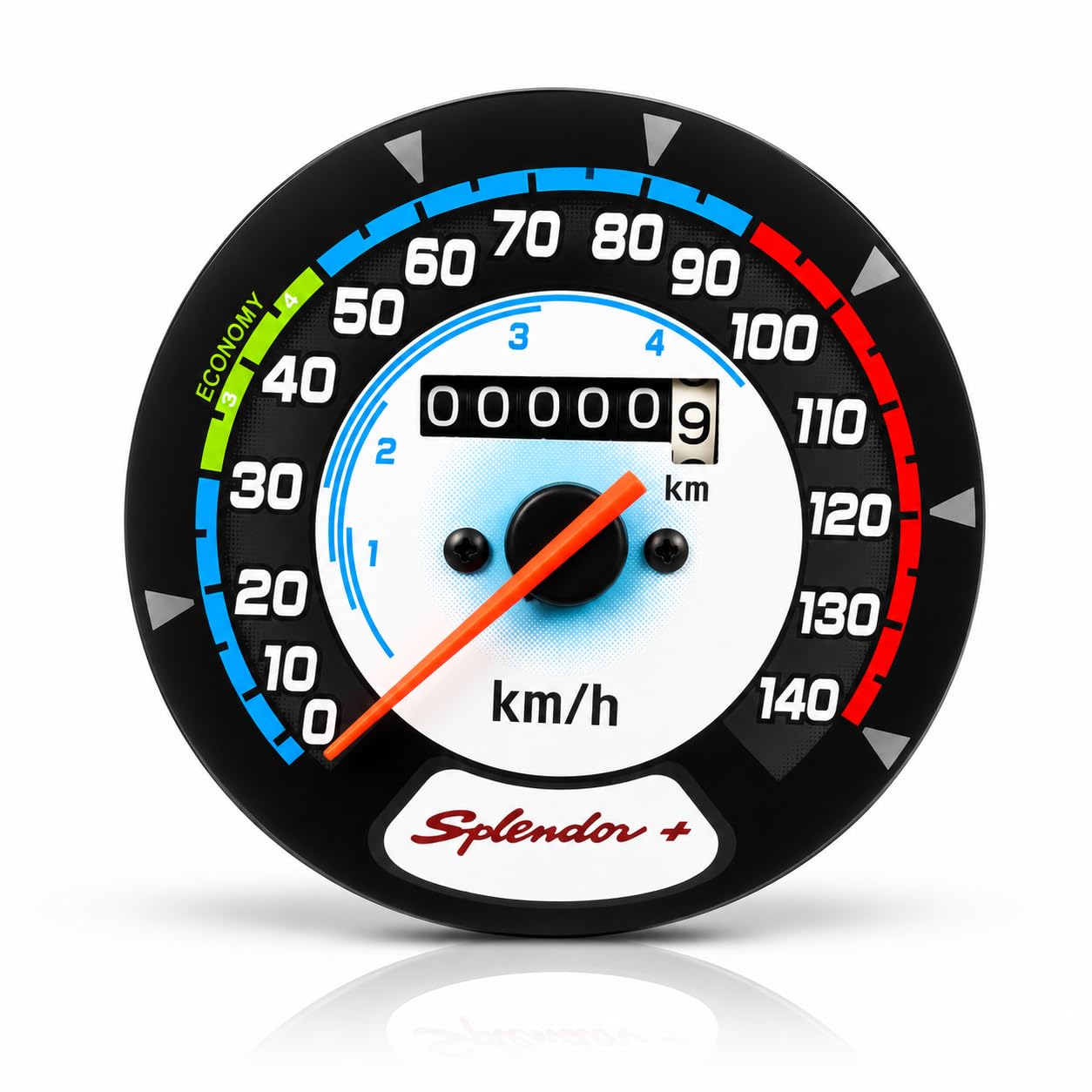 Ohito Motorcycle Speedometer Machine Odometer Compatible with Splendor Plus old Model-image-18