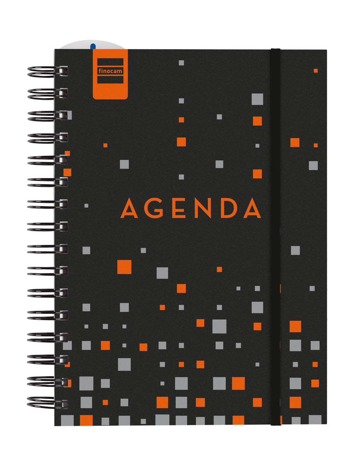 Finocam - Agenda Institut 2024 2025 Semana Vista Vertical Septiembre 2024 - Agosto 2025 (12 meses) Píxel Catalán