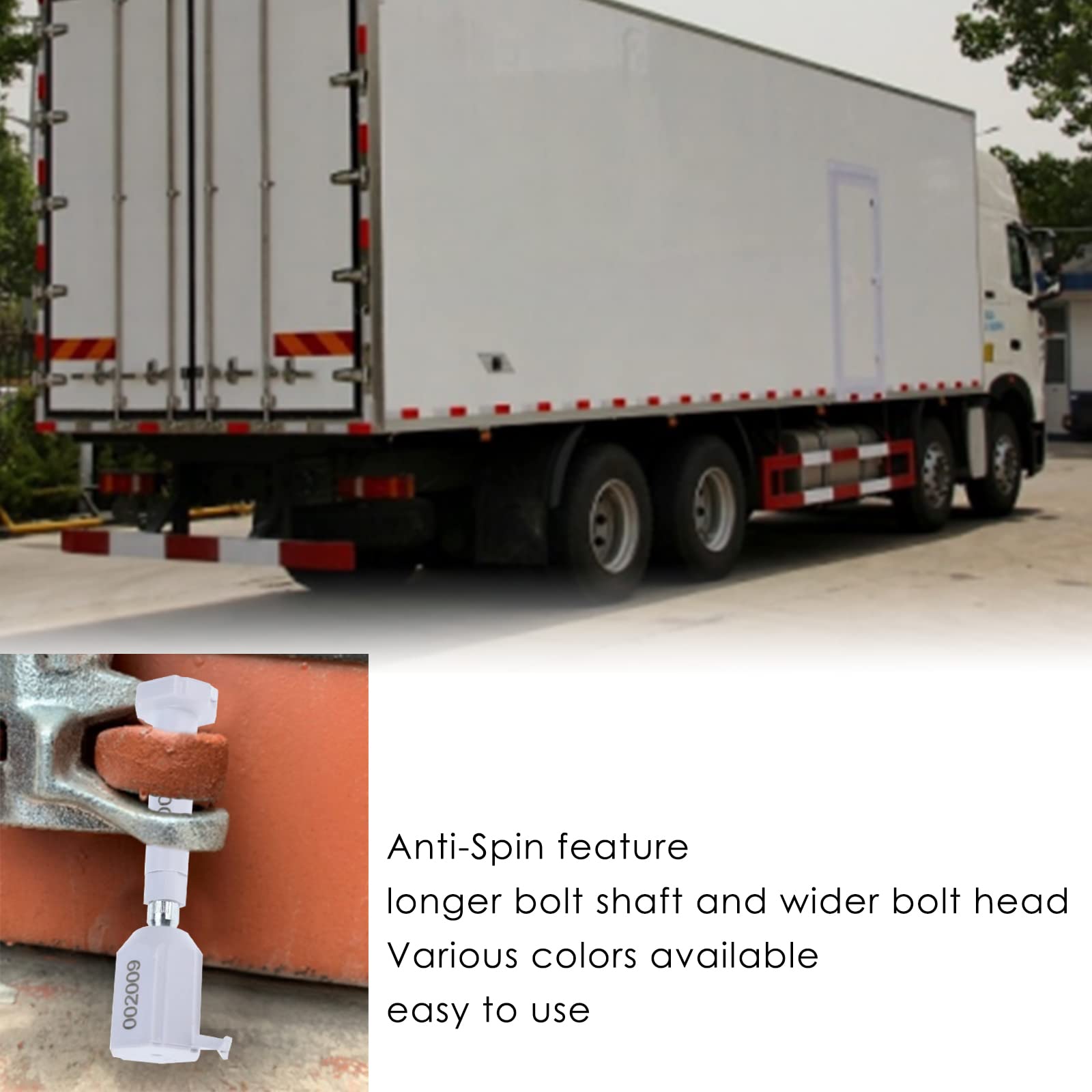 Truck Trailer Seals Amarine Made 50PCS Bolt Seals With Numbering - High ...