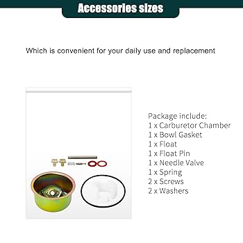 Amazon.co.jp: OXCANOキャブレターチャンバーフロートボウル