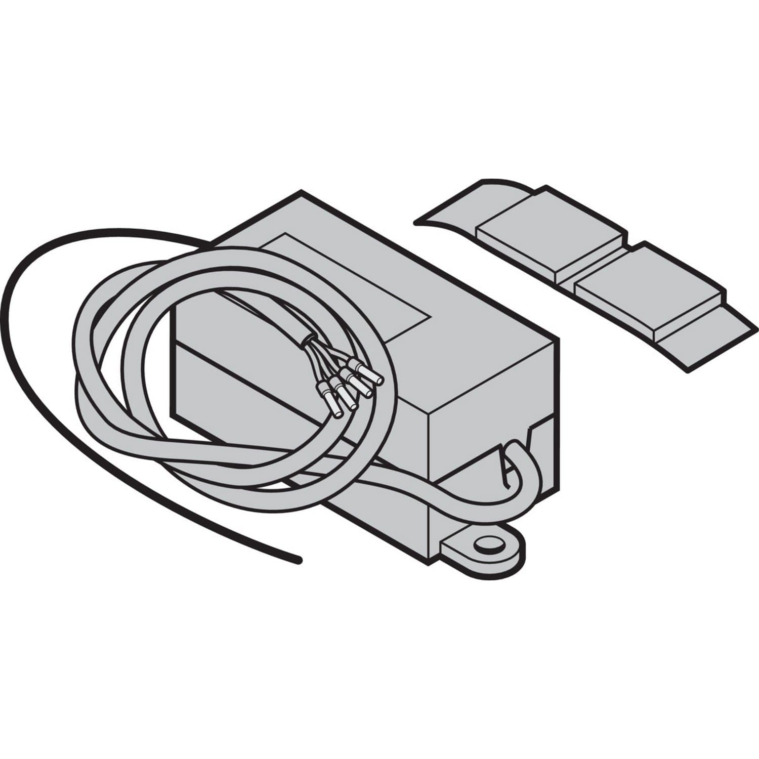 Hörmann Ricevitore radio HE 1 con 868 MHz – HE1 ricevitore per porta garage radio