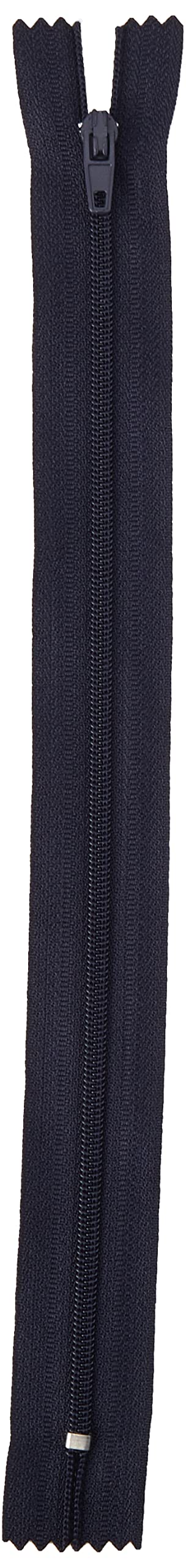 Trimz Einweg-Reißverschluss 25 Cm, 4 Mm Zähne, Polyester Navy – Packung Mit 100 Stück, Unsichtbar & Maschinenwaschbar