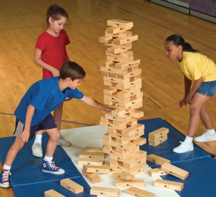 Super Tumbling Wood blocs de bois pour la motricité fine