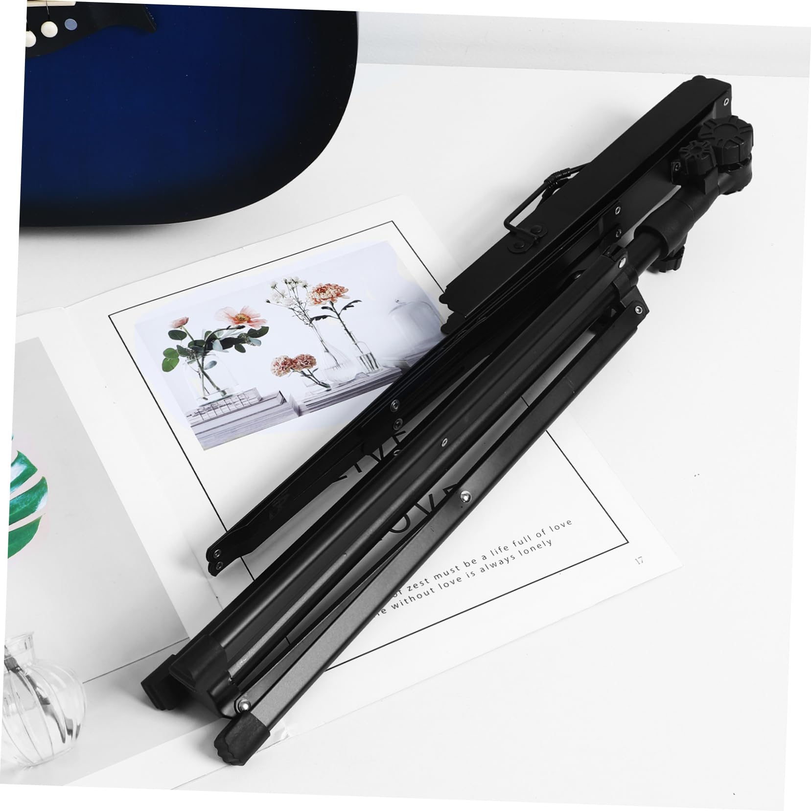 Spartiti Musicali Pieghevole Portatile in Ferro con Altezza e Angolo Regolabile Supporto Robusto per Pianoforte Chitarra e Tastiere Stand per Spartiti e Libri Musicali
