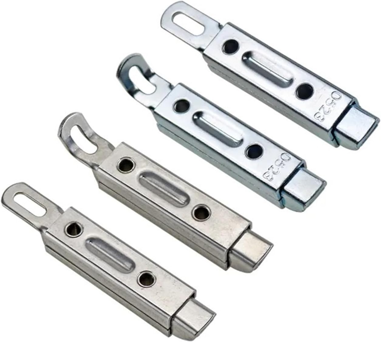 Mechanical Equipment Toolbox Safe Door Iron Door Indoor Door Spring Pin Lock 1Pcs(Bending Piece-1)