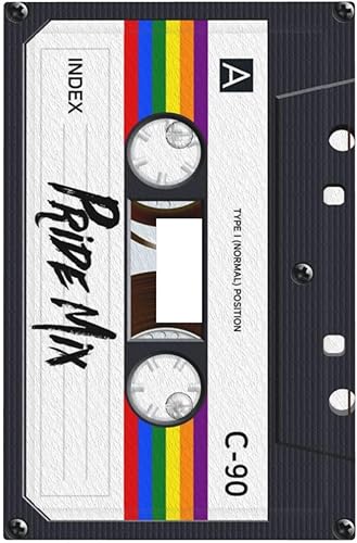 Cubiertas decorativas para placa de interruptor de luz, casete vintage de los años 82, diseño de música de 1 banda, placa de pared de palanca única,