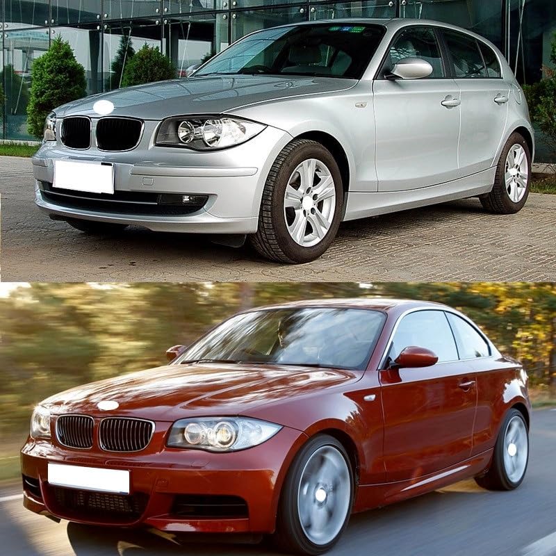 Coque de phare transparent pour BMW E87 E81 E82 E88 améliore la visibilité de nuit - 2