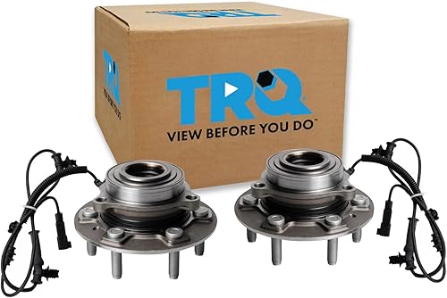 Miniatura 192 de TRQ Juego de 2 rodamientos de rueda delantera y trasera compatible con Dodge Dart 2013-2016