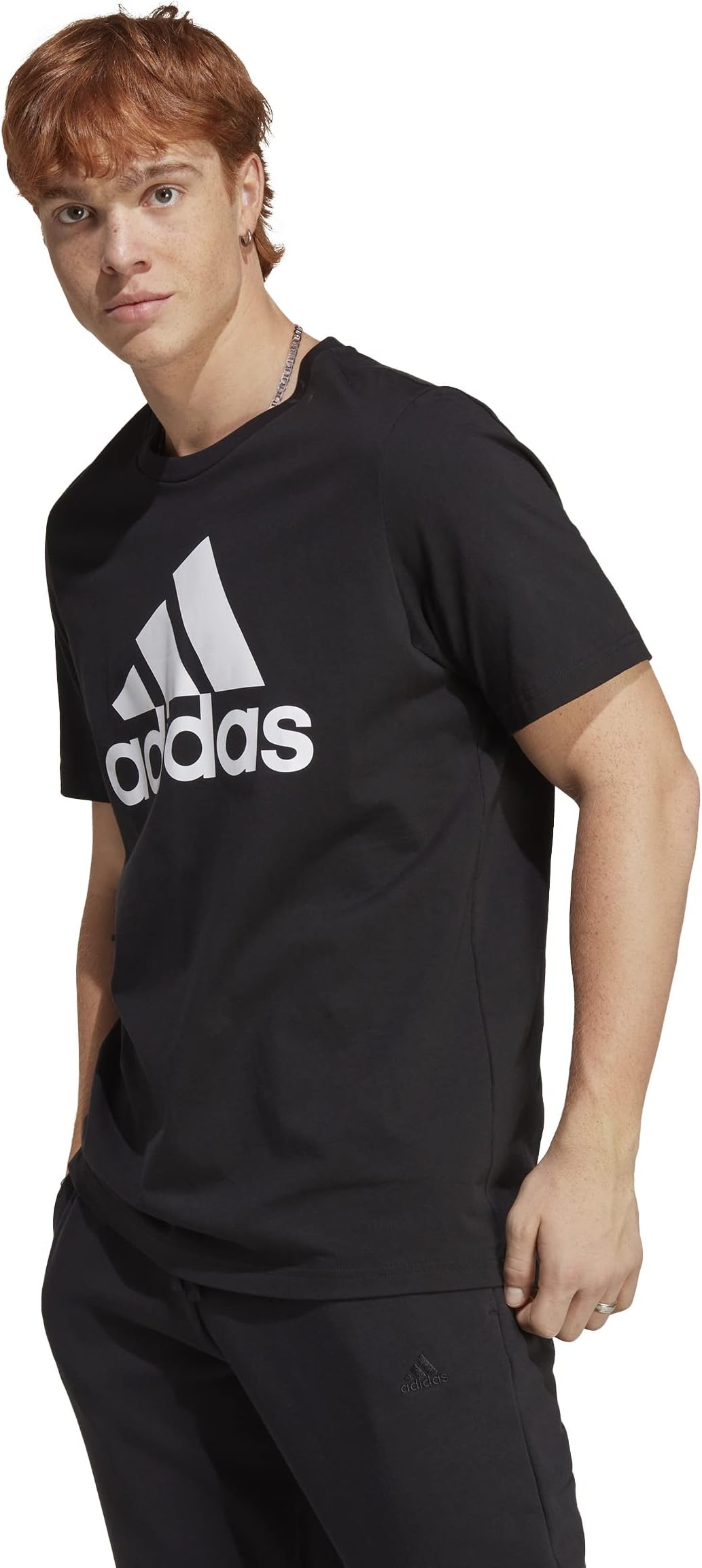 adidasMen Essentials Single Jersey Big Logo T-Shirt