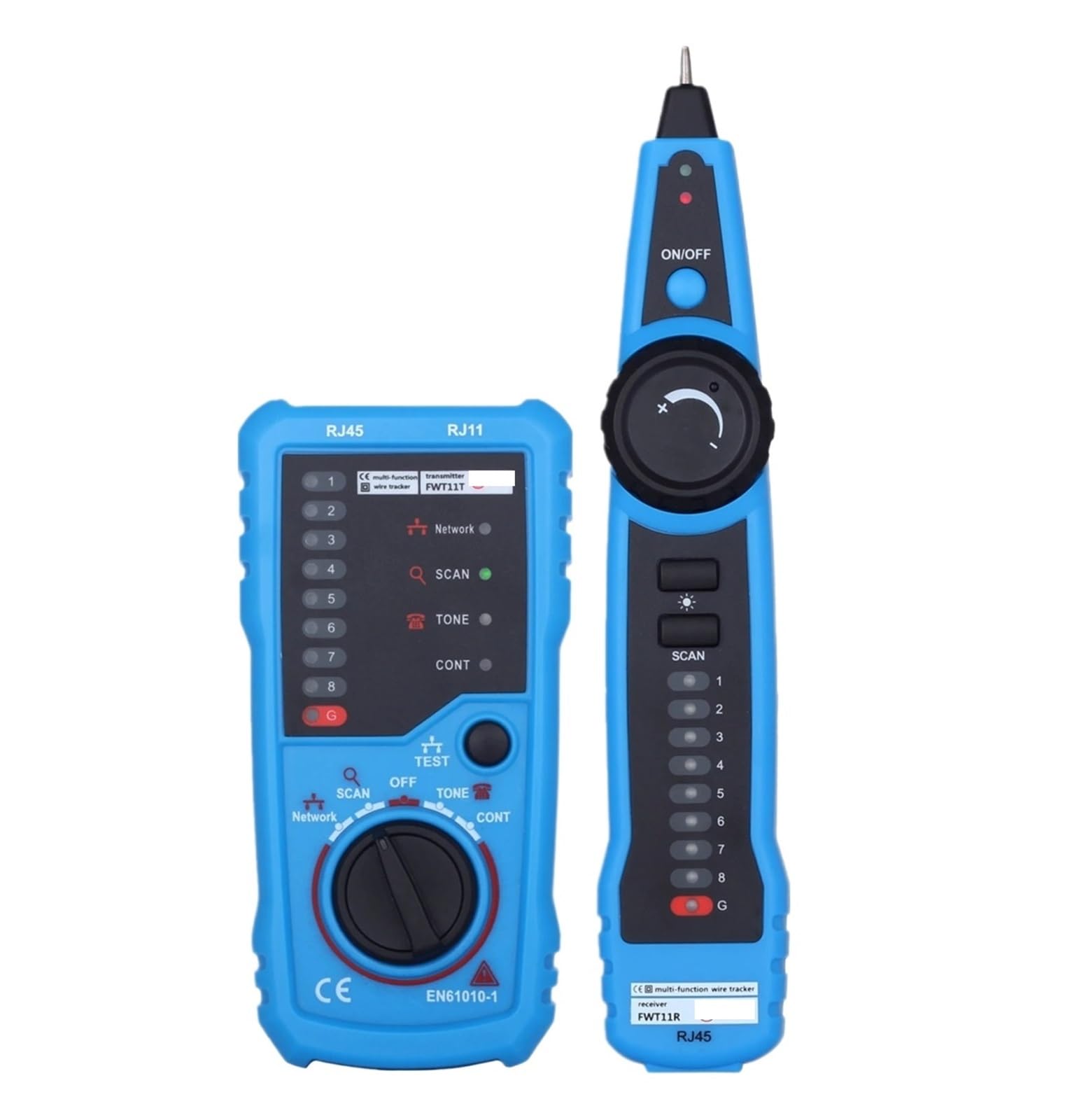 Lokalizator kabli sieciowych, tester przewodów RJ11 RJ45 Cat5 Cat6 Ethernet LAN, lokalizator linii, telefonicznych Testy transmisji