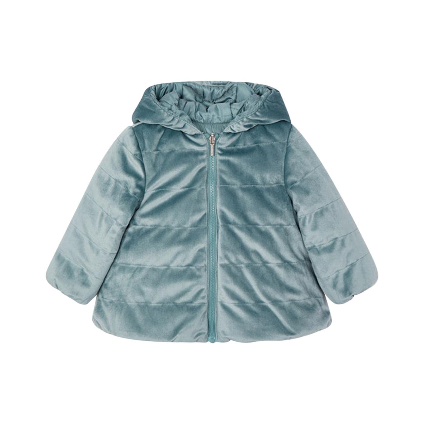 Mayoral - Giubbotto bambina reversibile verde - 18M