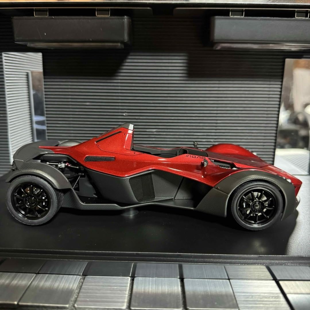 Amazon.co.jp: 未展示品 オートアート 1/18 BAC Mono メタリックレッド 
