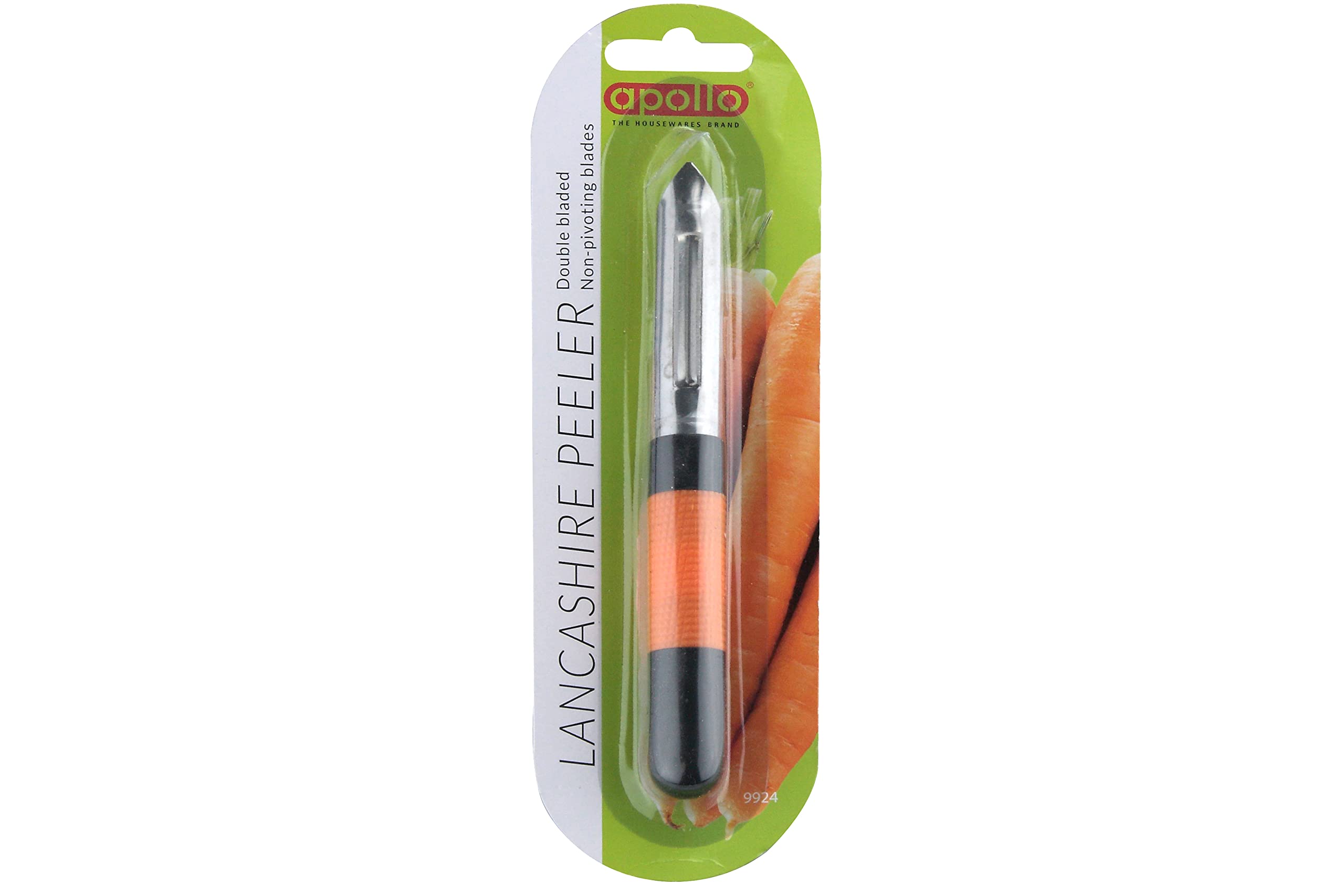Apollo The Housewares Brand Multi-Colour Apollo Peeler Lancashire Plastic, 23X5.9x2.3