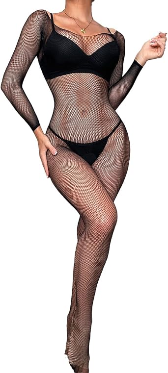 المرأة شبكة صيد السمك ارتداءها مثير شبكة مرنة قطعة واحدة Bodystockings تيدي الملابس الداخلية