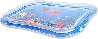 Hoement Almofada De Água Inflável Tapete De Jogo De Água Inflável Infantil Tapete De Tempo De Barriga Tapete De Jogo De Bebê Inflável Brinquedos De Menino Almofadas De Jogo Para Bebês