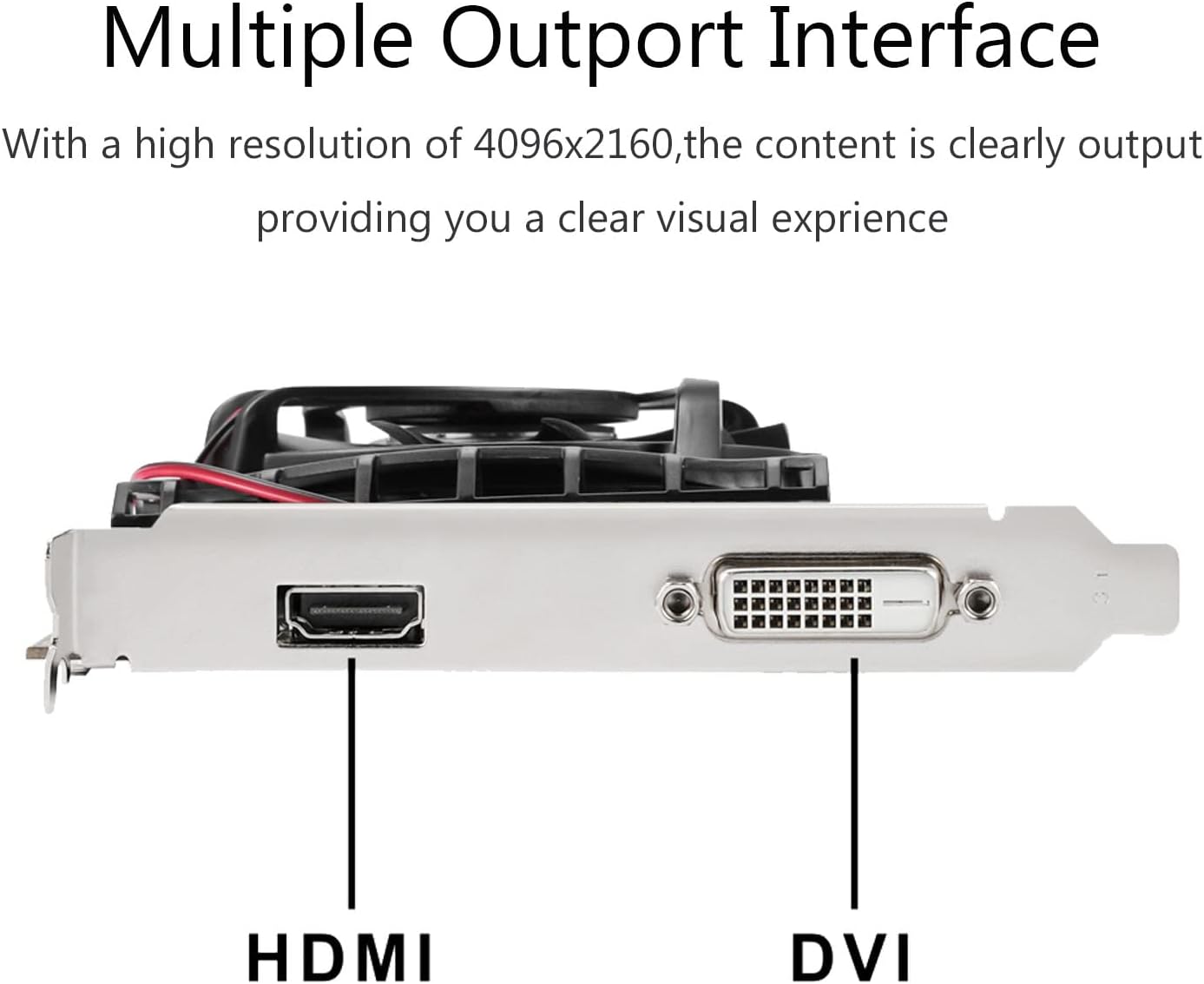 QTHREE SAPLOS GT 1030 - Scheda grafica GDDR5 da 2 GB, 64 bit, DVI-D, HDMI, scheda video da gioco desktop per PC, GPU per computer, PCI Express x4, DirectX 12, supporto 4K QTHREE SAPLOS GT 1030 - Scheda grafica GDDR5 da 2 GB, 64 bit, DVI-D, HDMI, scheda video da gioco desktop per PC, GPU per computer, PCI Express x4, DirectX 12, supporto 4K