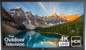 SunBriteTV Weatherproof Outdoor 43-Inch Veranda (2nd Gen) 4K UHD HDR LED Television - SB-V-43-4KHDR-BL, Black
