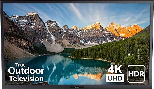 SunBriteTV SB-V-43-4KHDR-BL TV, Black