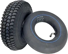 Pneu externo de carro elétrico 260 x 85 pneus internos e externos C248 carro de viagem para idosos 3.00-4 pneu inflável