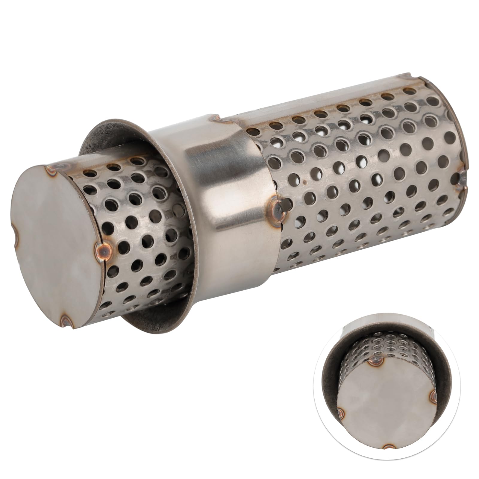 Universal Motorcycle DB killer 51mm 2" Exhaust Muffler Baffle Removable for Silencer Pipe Noise Sound Eliminator (Style D)