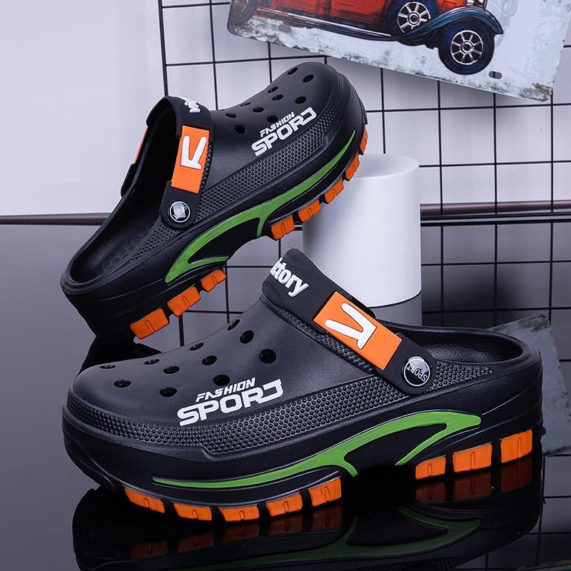 Large-size men's breathable and anti-slip sandals - lightweight and comfortable slippers for indoor/outdoor use, beach, casual wear, garden. - Image 2