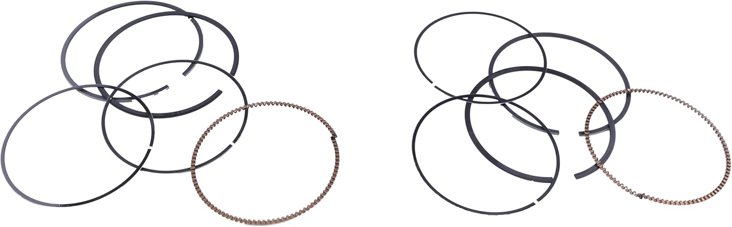 2 Pack Piston Rings Sets 78mm 13008-0569 13008-7005 Compatible with Kawasaki FR FS FX Engines FR651V FR691V FR730V FS651V FS730V FT730V FX651V FX691V FX730V