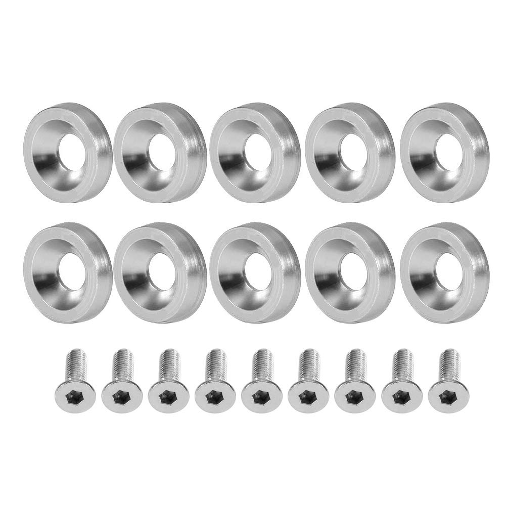 SEWOART Viti Per Targa In Acciaio Inossidabile Bulloni Per Targhe Auto - Foto 10