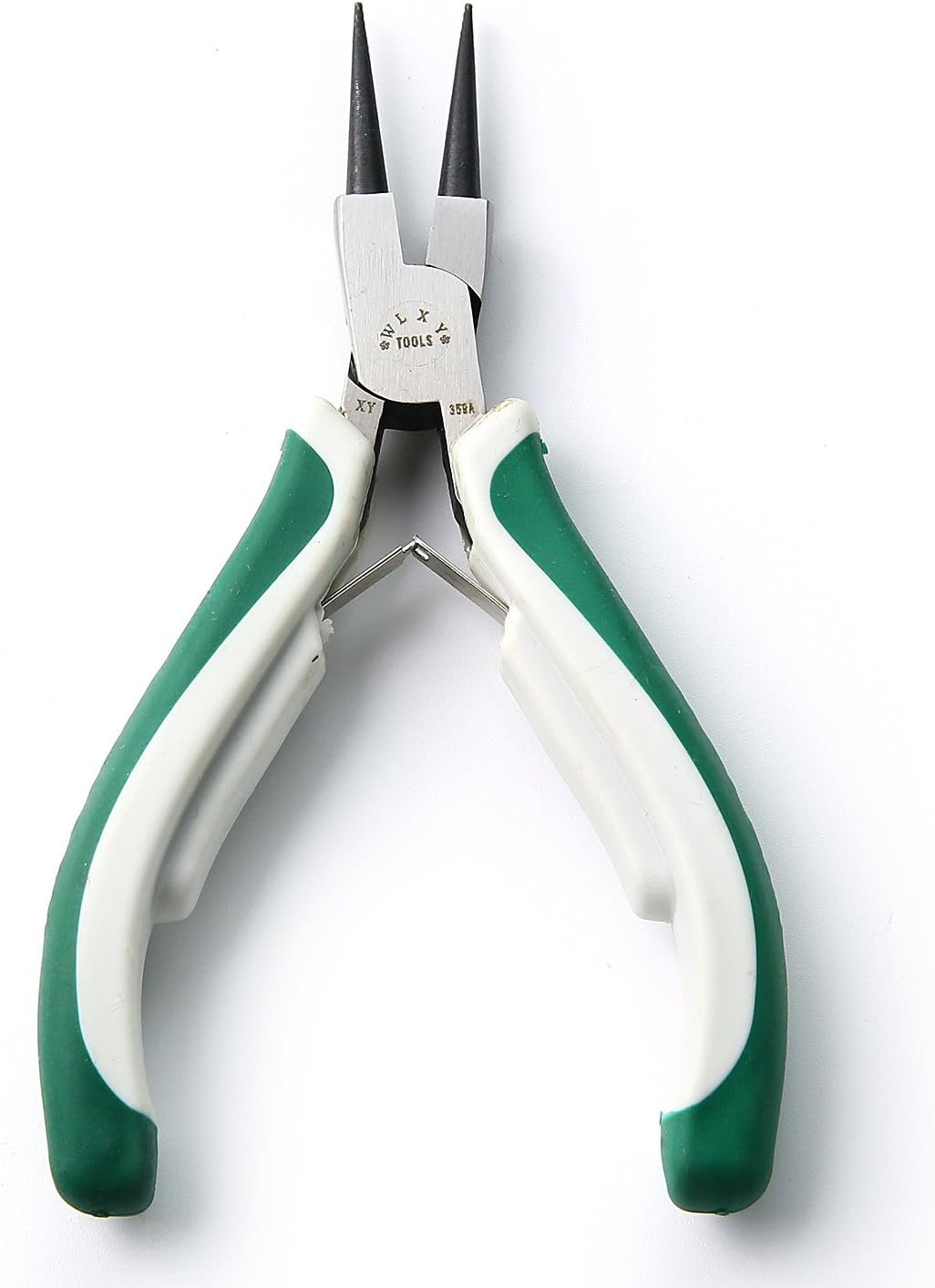 2Pcs Round Nose Pliers Jewelry Fine Round Needle Long Nose Pliers (5-Inch)