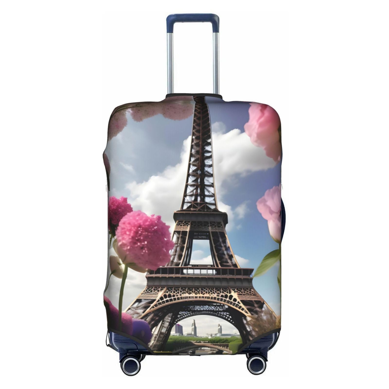 Housse de valise contre la saleté avec zip masqué pour bagage soute