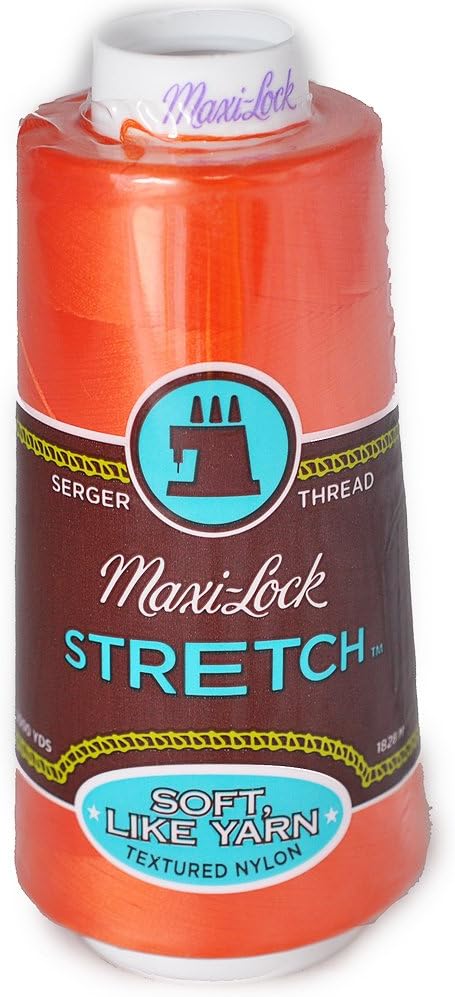 Maxi Lock A&E Stretch Textured Nylon Toboggan Serger Thread MWN-32111