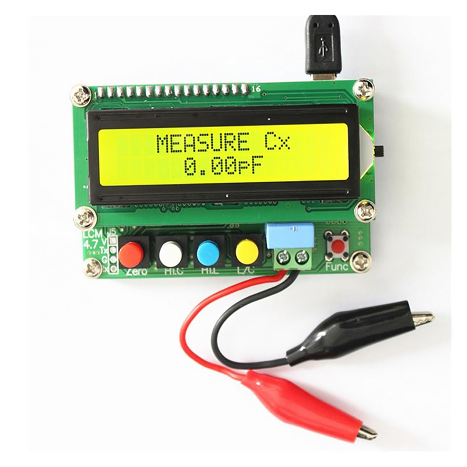 Mthckxjbsuz One Color Digital Lc100-A Lcd High Precision Inductance Capacitance L/C Meter Tester,Reliable Results