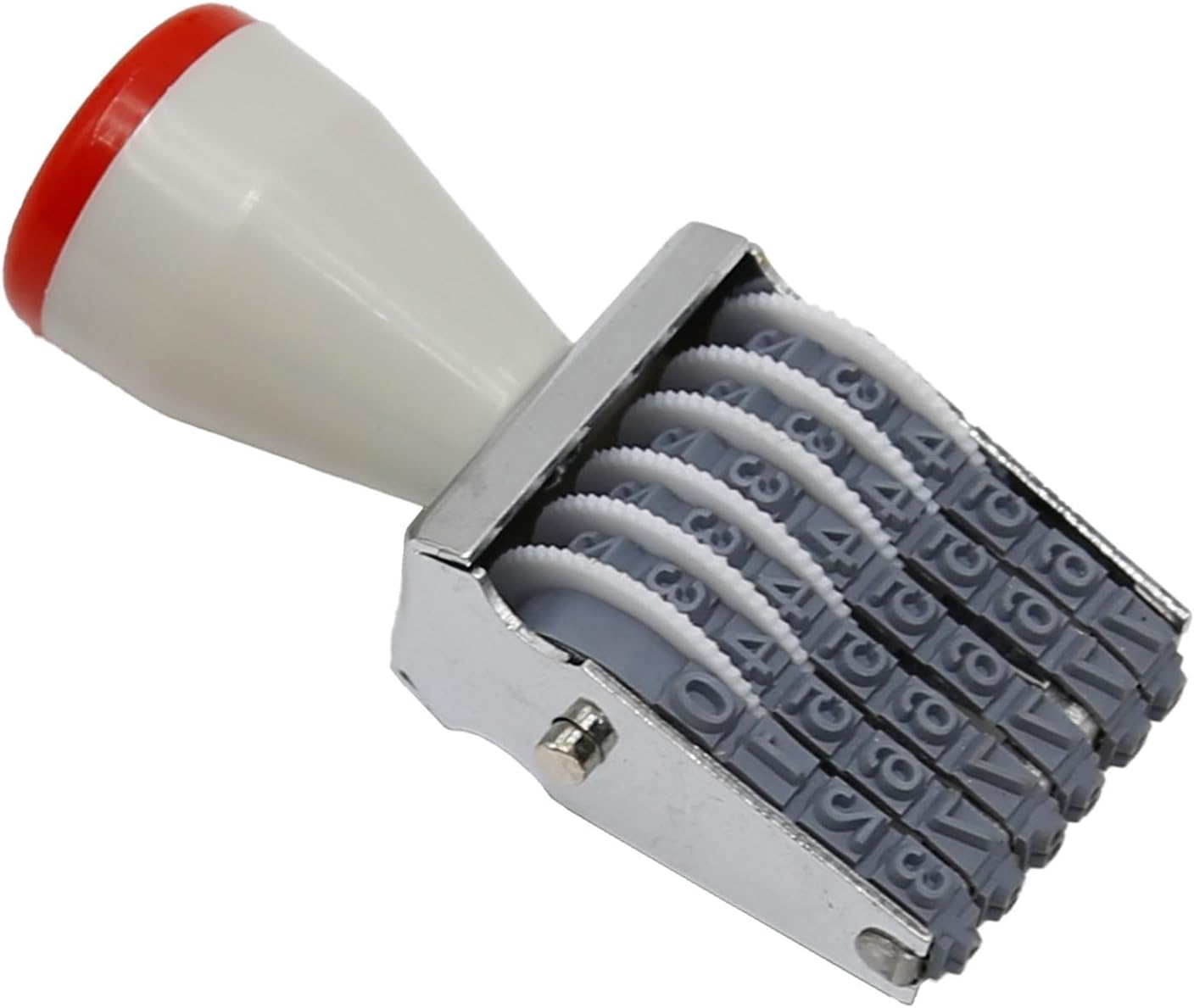 Anxingo 6 Digit Number Roller Stamps Changeable Digital