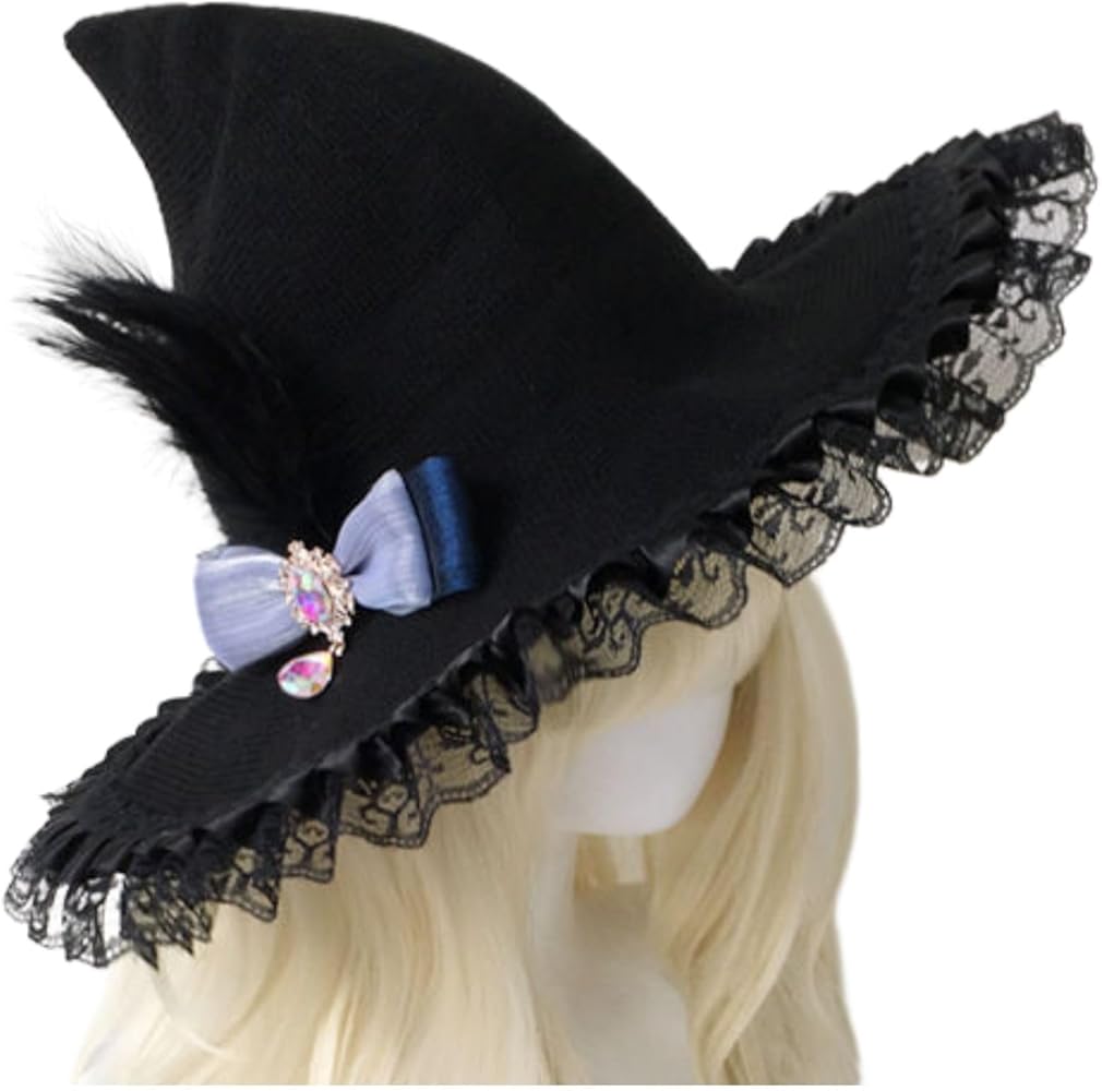 Amazon.co.jp: morytrade ハロウィンハット 魔女帽子 コスプレ