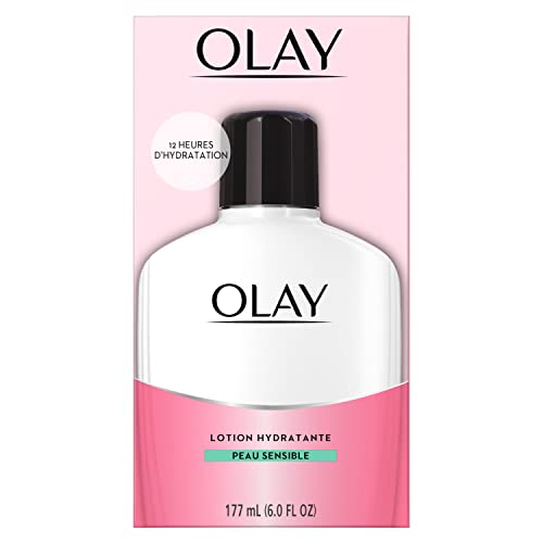 Olay Active Hydrating Beauty Fluid for sensitive Skin - 6 Oz, 177 ml (Pack of 1)