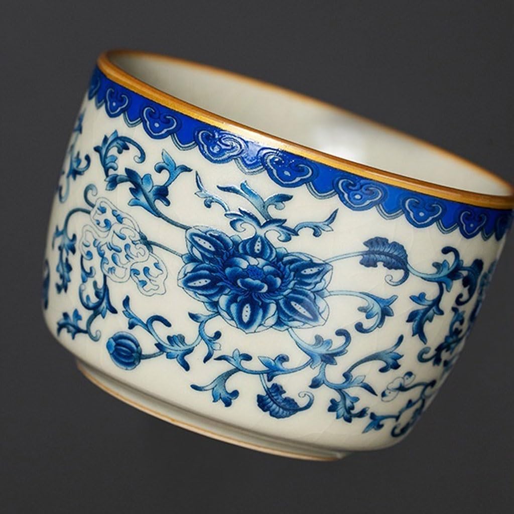 GSOUL Kungfu Tea cup Personal Ceramic Main Cup Tea Host Large Single Party Study Kitchen Coffee Small Tea Cups