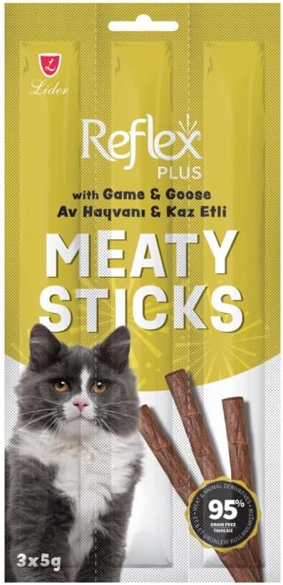 Reflex Kedi Ödül Stick Av Hayvanlı & Kaz 3 * 5 Gr