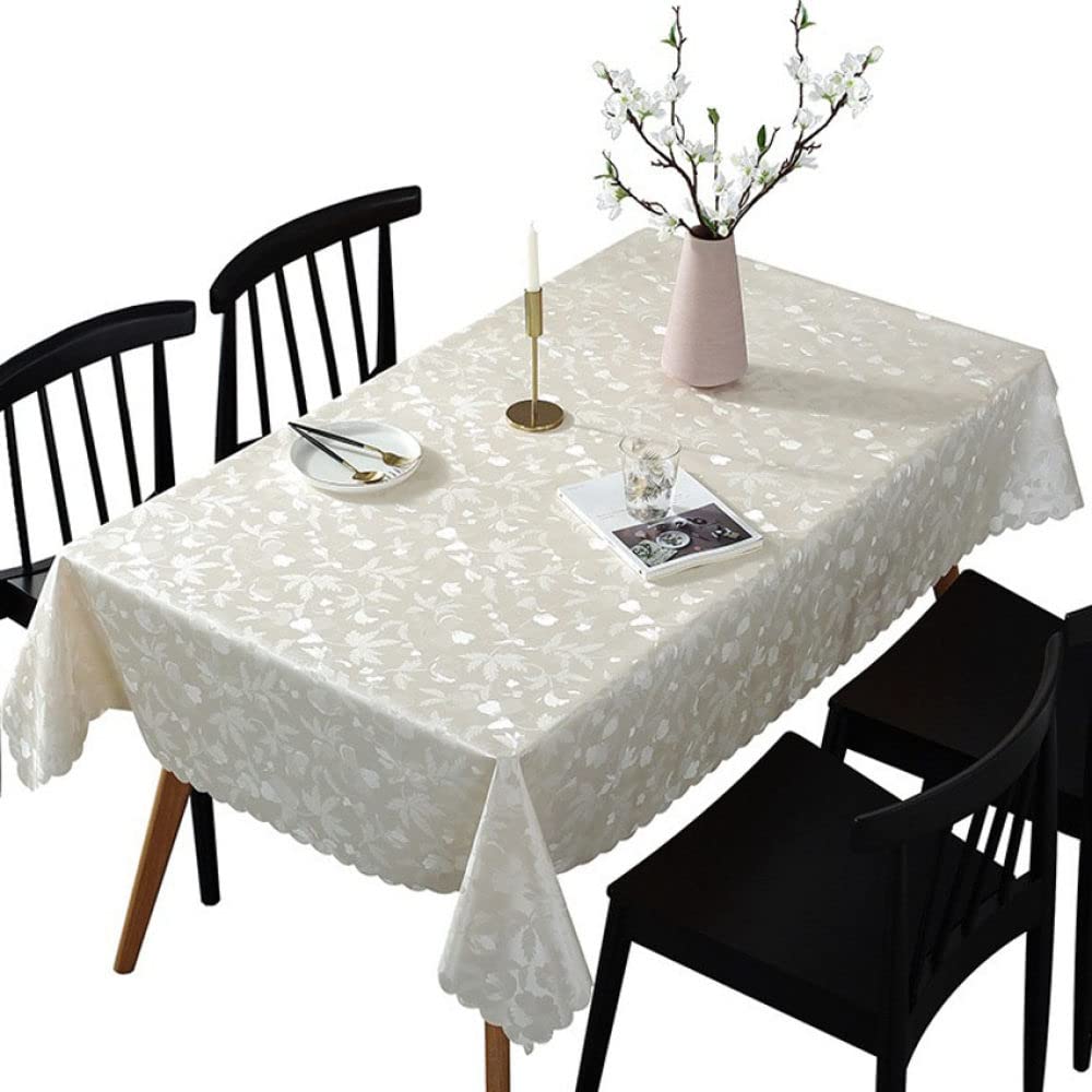 Nappe de décoration maison gaufrage pivoine en PVC de qualité supérieure