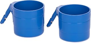 Diono Car Seat Cup Holders for Radian, Everett and Rainier Car Seats, Pack of 2 Cup Holders, Blue Sky
