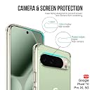 TheGiftKart Ultra-Hybrid Crystal Clear Back Case Cover for Google Pixel 10 Pro XL | Shockproof Design | Hard Back Cover Case for Google Pixel 10 Pro XL (PC & TPU, Transparent) gallery image