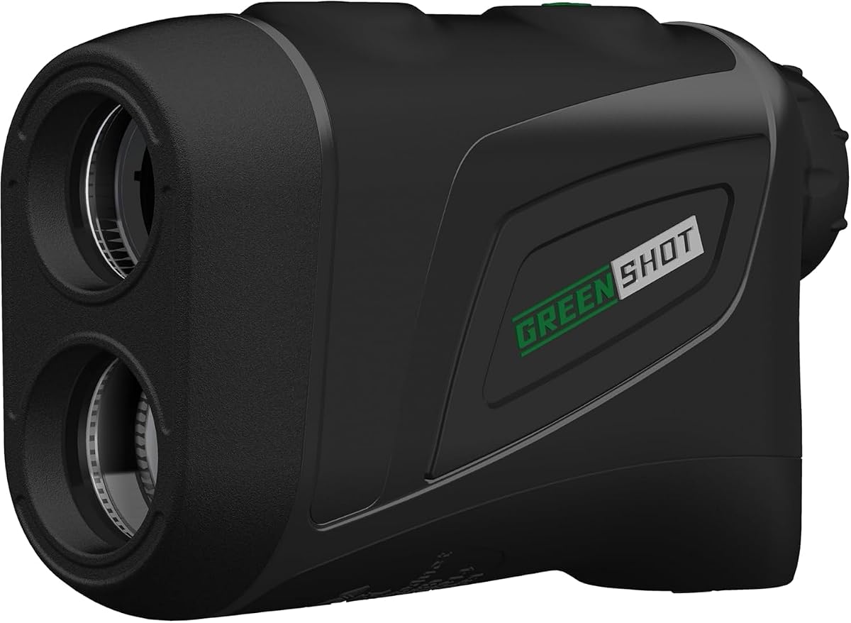 Range Finder for Hunting, 1200Y Golf Hunting Rangefinder, 6X Magnification Laser Rangefinder, Waterproof Range Finder for Hunter with Slope Mode, Free Battery, Carrying Case
