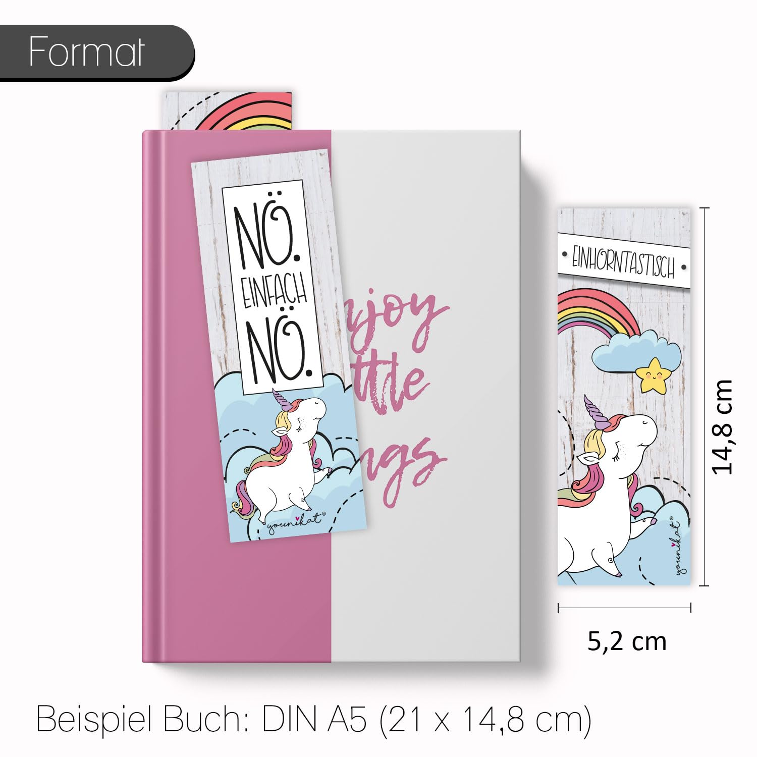 Lot De 24 Marque-pages à Gratter Dinosaures Et Licornes – Kit Créatif Pour Enfants Avec 8 Stylos En Bois Et 24 Rubans