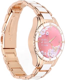Relógio Inteligente Feminino Z73, Smartwatch Feminino de Monitoramento de Saúde de Luxo Z73 Com Cabo de Dados para Uso Diário
