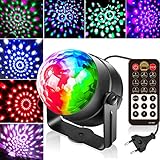 【Lichteffekte in 10 Modi】: Musik / Geschwindigkeit / Flash-Modus / Auto-Modus: iToncs Discokuge lkinder partylicht geben Ihnen mehr Möglichkeiten der Party-Beleuchtung Atmosphäre. Basierend auf drei ursprünglichen Modi (Musik / Flash / Auto), iToncs Lichteffekte LED Lampe haben mehr Blitz- und Geschwindigkeitsoptionen hinzugefügt. Im Blitz- und Geschwindigkeitsmodus gibt es 3 Ebenen (langsam / mittel / schnell) für Sie zur Auswahl.