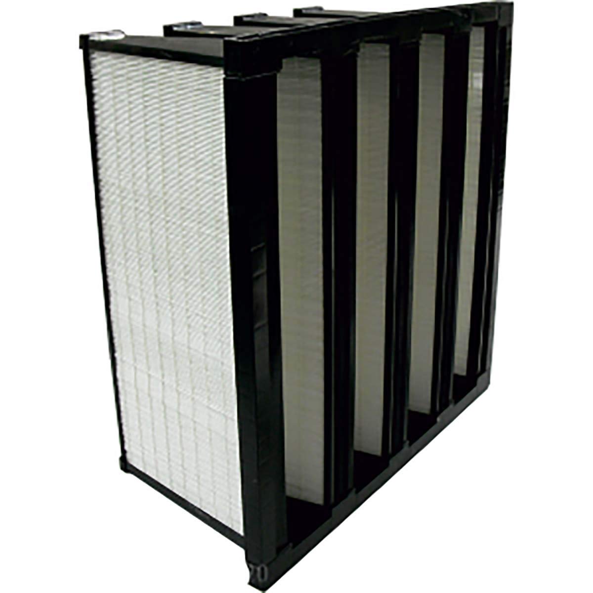 RS PRO Glasfaser Taschenfilter, Typ Beutel, F7, 9.5 m², 4-Taschen B: 592 mm H: 592 mm T: 292 mm, Packung a 2 Stück