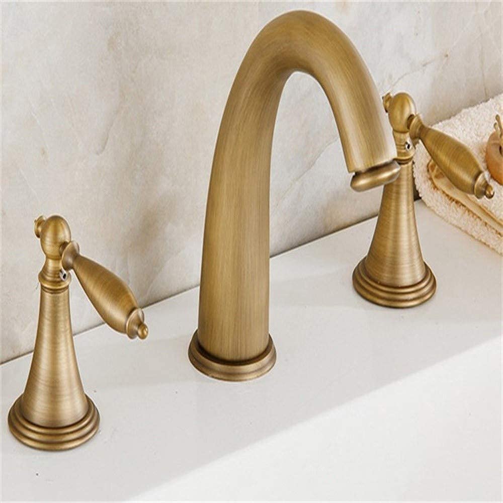 Robinet de Salle de Bain en Bronze style bain de château - 8