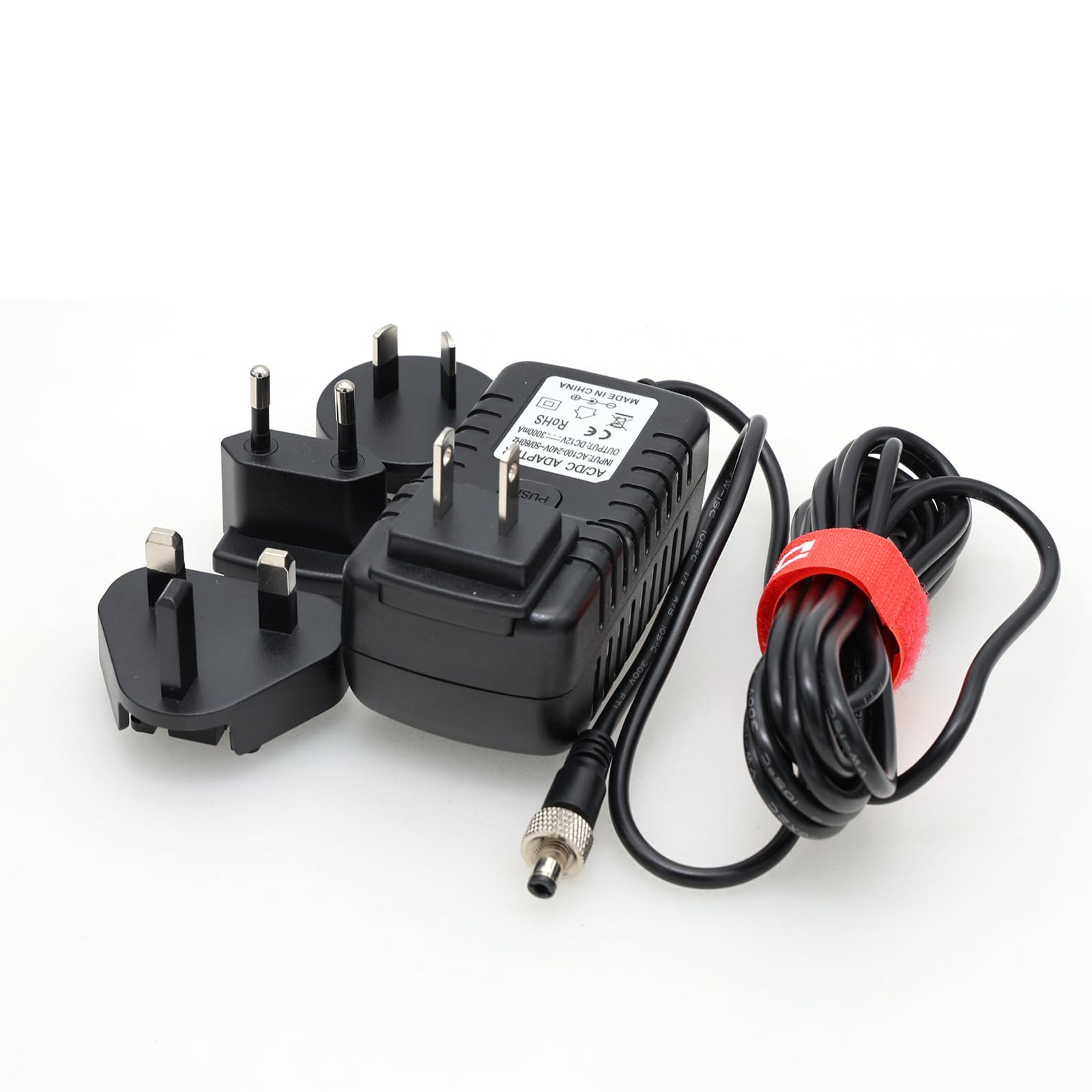 Hollyland Mars 400s Pro/Mars T1000/Cosmo C1/Solidcom C1/Lectrosonics12V 3A AC a DC Alimentatore multiplo spina