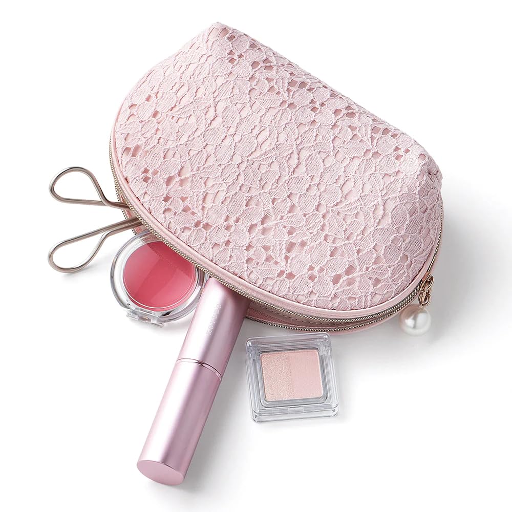 Koyudo M023 Kumano Brush Portable Cheek Brush M21 Mobile Series Makeup Brush, Pink